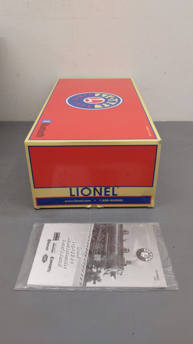 Lionel 2231080 O Scale Santa Fe BTO Legacy 2-8-0 Steam Locomotive #2535 LN/Box