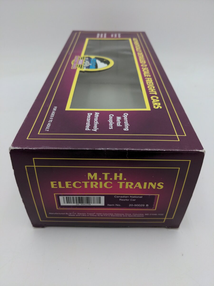 MTH 20-90029B O Scale Canadian National Reefer Car #21206 EX/Box