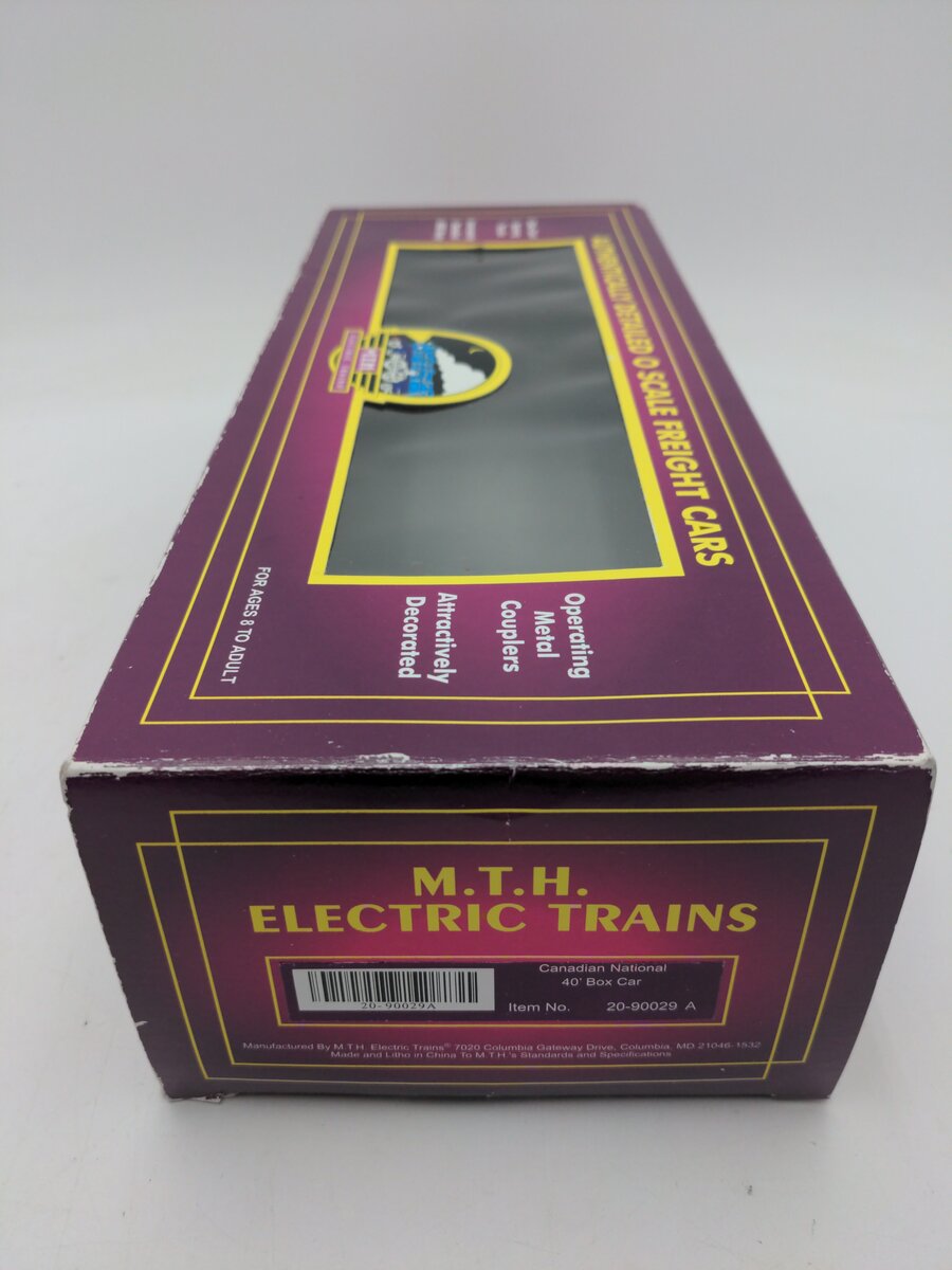 MTH 20-90029A O Scale Canadian National 40' Boxcar #535099 EX/Box