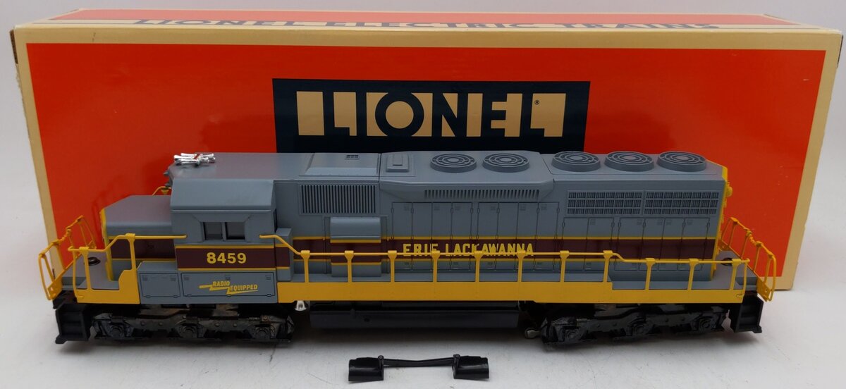 Lionel 6-18202 O Erie Lackawanna SD-40 Non-Powered Diesel Locomotive #8459 EX/Box