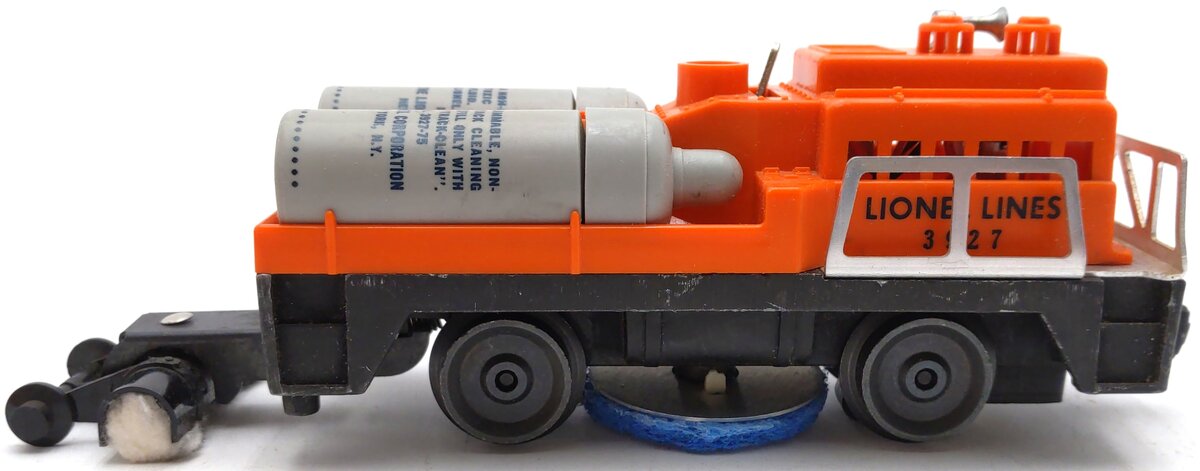 Lionel 3927 O Vintage Postwar Motorized Track Cleaner Car #3927 EX/Box