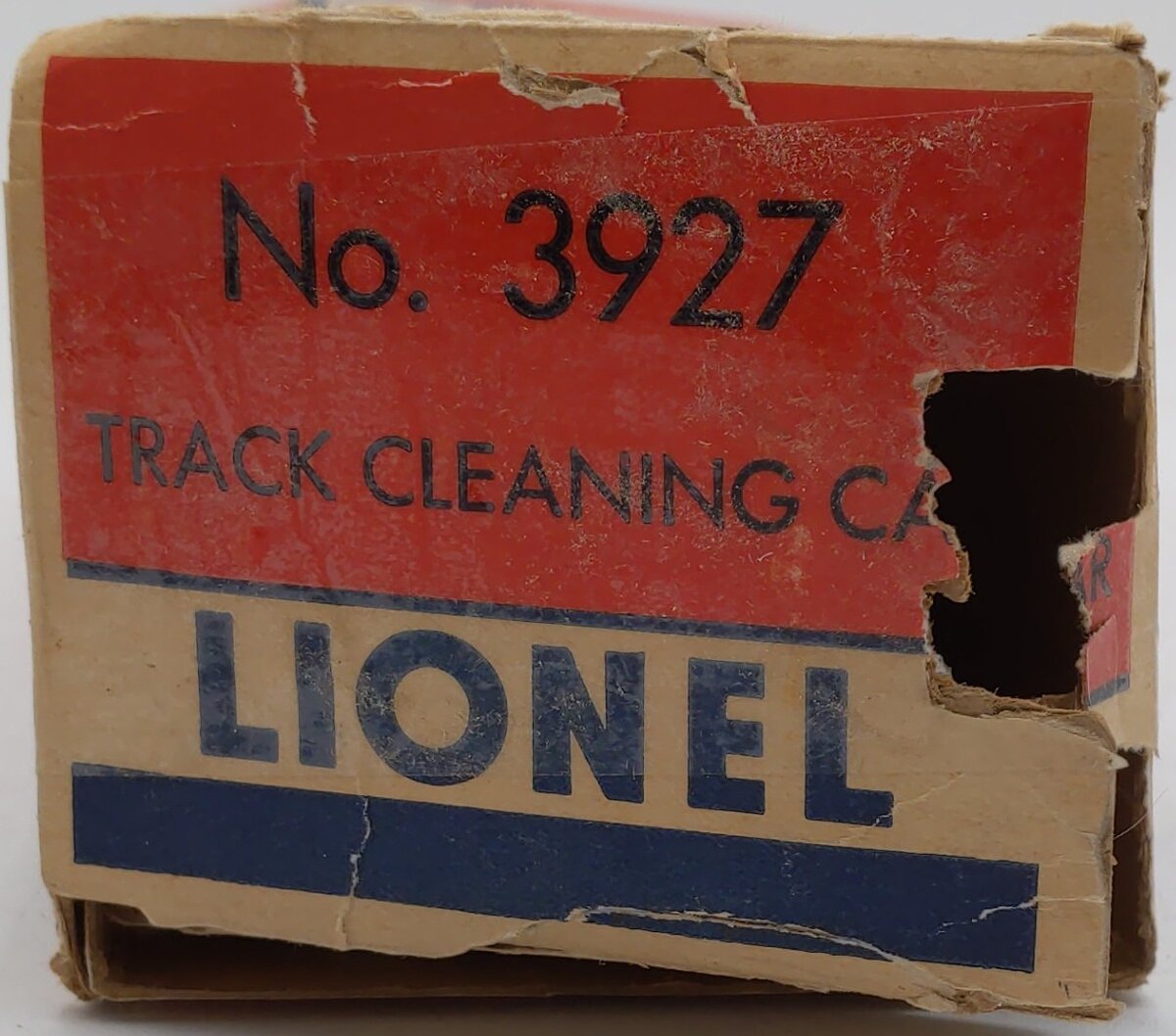 Lionel 3927 O Vintage Postwar Motorized Track Cleaner Car #3927 EX/Box