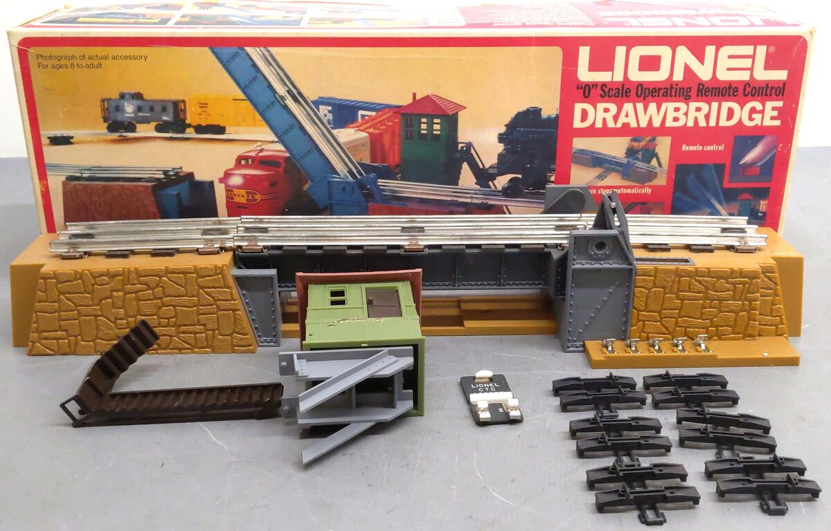 Lionel 6-2317 O Operating Drawbridge VG/Box