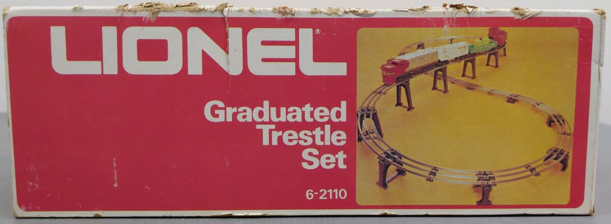 Lionel 6-2110 O27 Gauge Graduated Trestle Set EX/Box