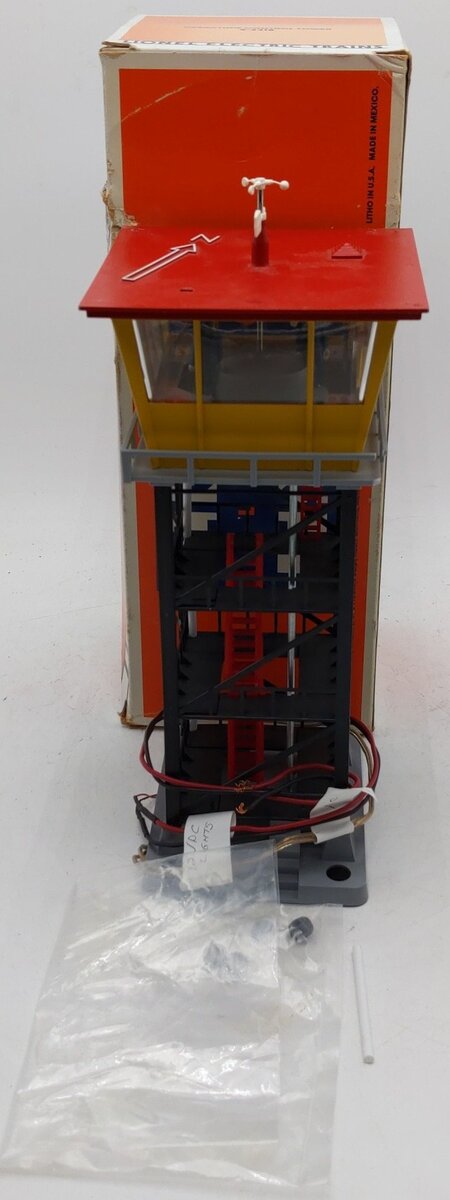 Lionel 6-2318 O Gauge Operating Control Tower VG/Box
