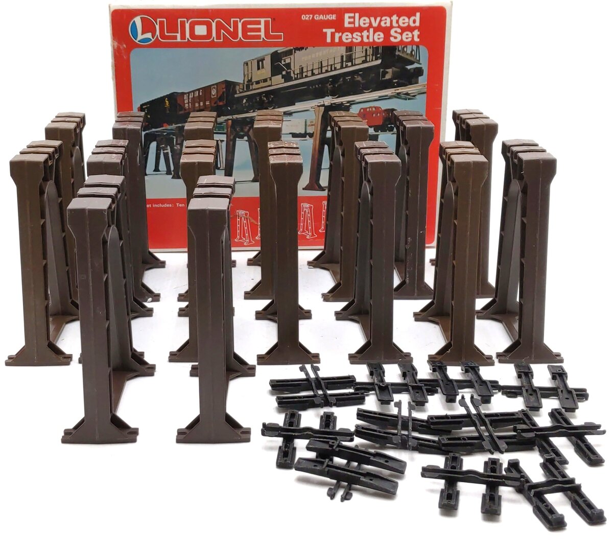 Lionel 6-2111 O Gauge Elevated Trestle Set EX/Box