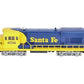 Lionel 6-8756 O Gauge Santa Fe U36B Dummy Unit Diesel Locomotive EX