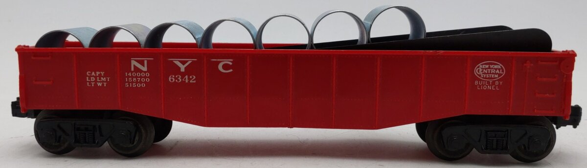 Lionel 6342 VIntage O New York Central Culvert Car VG