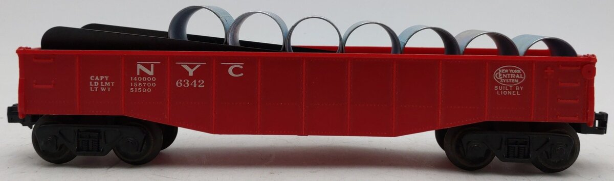 Lionel 6342 VIntage O New York Central Culvert Car VG