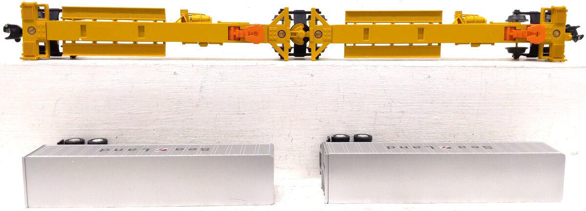 Lionel 6-16322 O Gauge TTUX Flatcar with 2 Sealand Trailers #16321, #16322 LN/Box