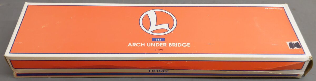 Lionel 6-12770 O Gauge Arch Under Bridge Kit EX/Box