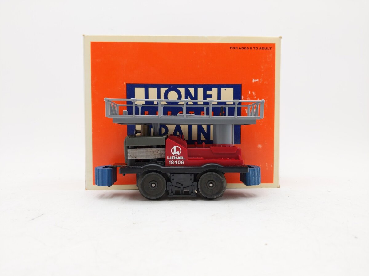Lionel 6-18406 O Gauge Operating Track Maintenance Car EX/Box