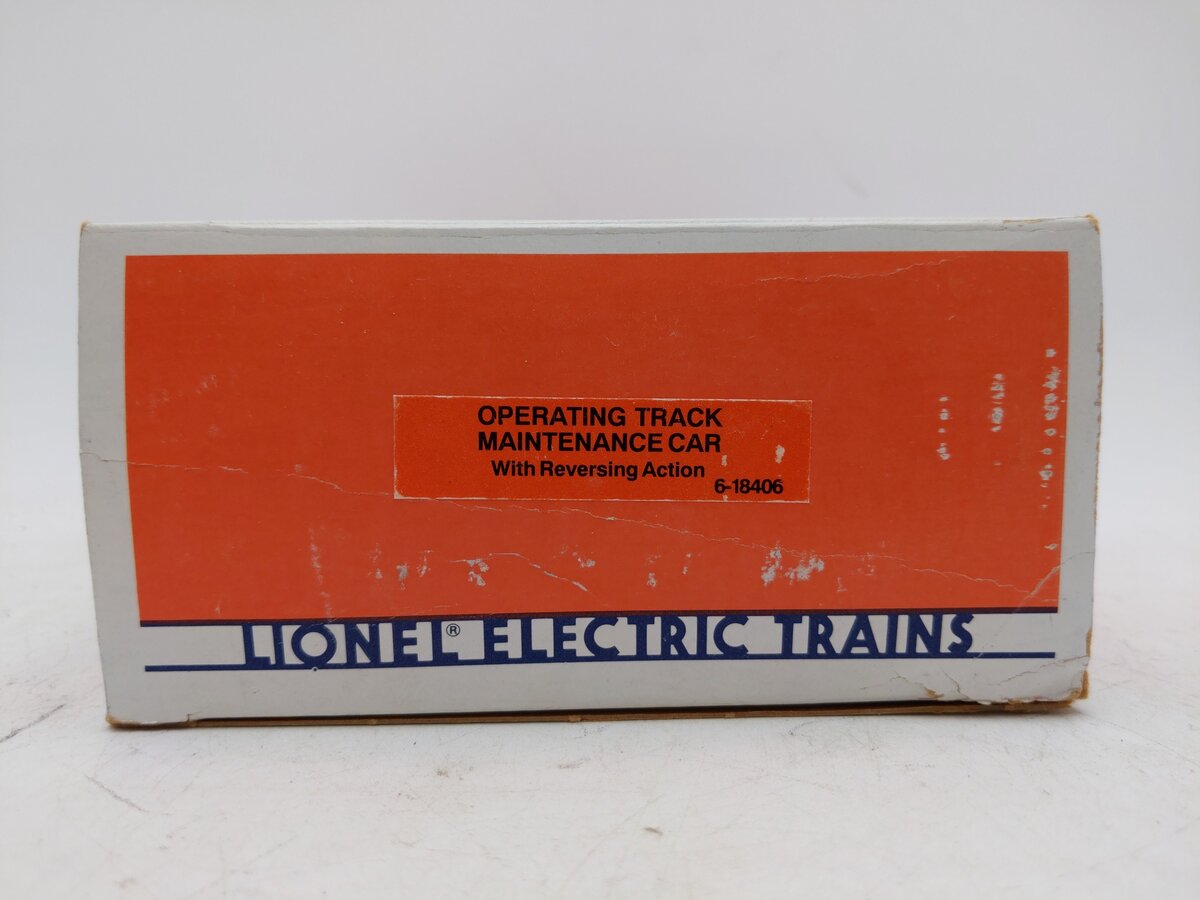 Lionel 6-18406 O Gauge Operating Track Maintenance Car EX/Box
