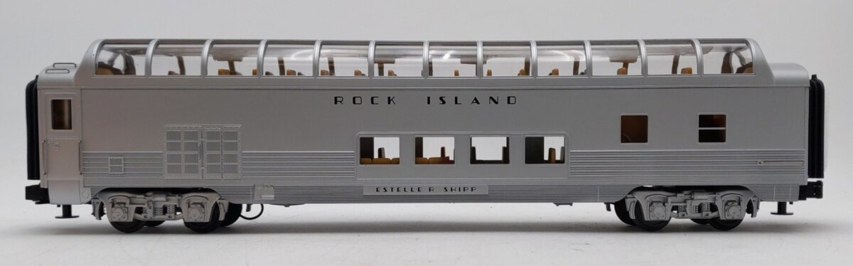 MTH 30-6757 RI 60' Full-Length Vista Dome Car EX/Box