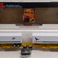 Lionel 6-16334 O Chicago & Northwestern TTUX Flat Cars with Trailers EX/Box