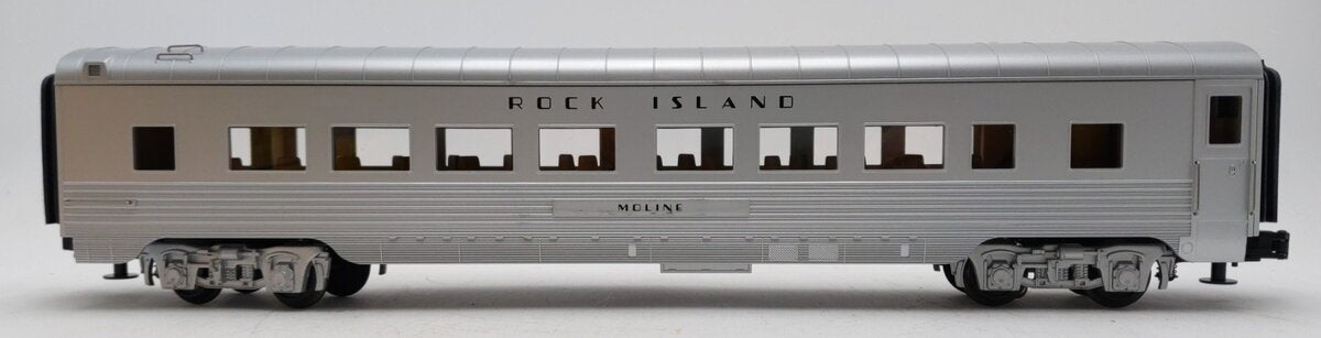 MTH 30-67330 Rock Island 60' Streamlined ABS Coach Car EX/Box