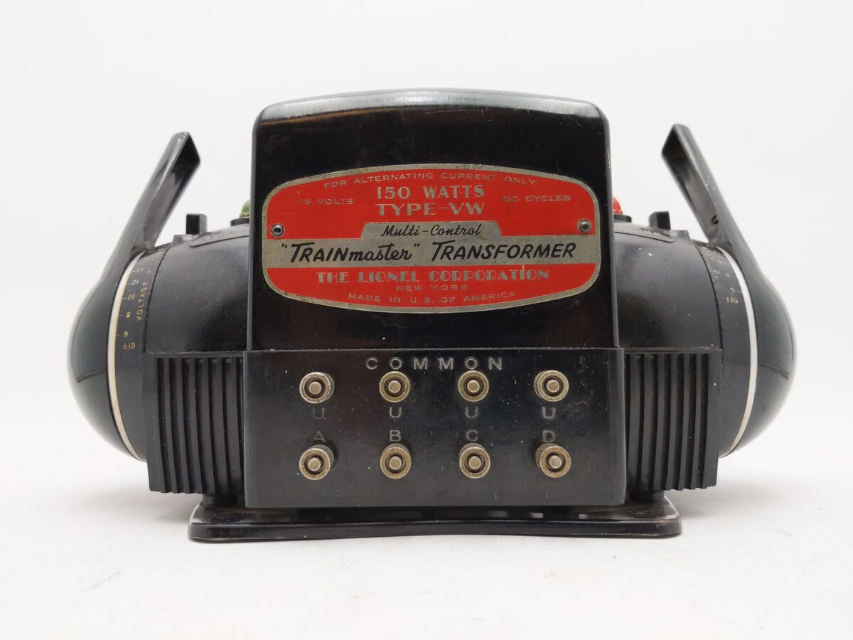 Lionel VW 150 Watt Vintage O 4 Train Transformer VG