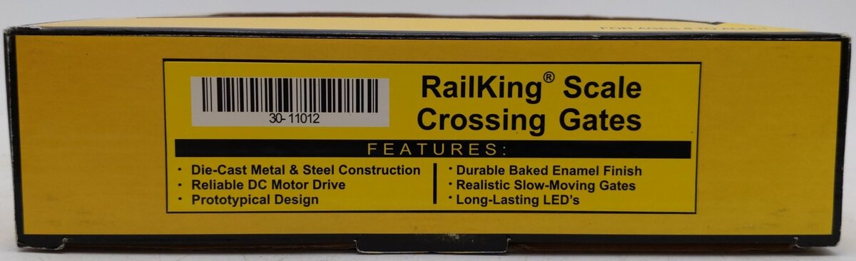 MTH 30-11012 O Gauge Operating Crossing Gates Signal (Box of 2) EX/Box