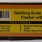 MTH 30-11014 O Scale RailKing Crossing Flasher W/Sound Operating (Set of 2) EX/Box