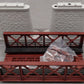MTH 40-1104 O Gauge Girder Bridge in Rust EX/Box
