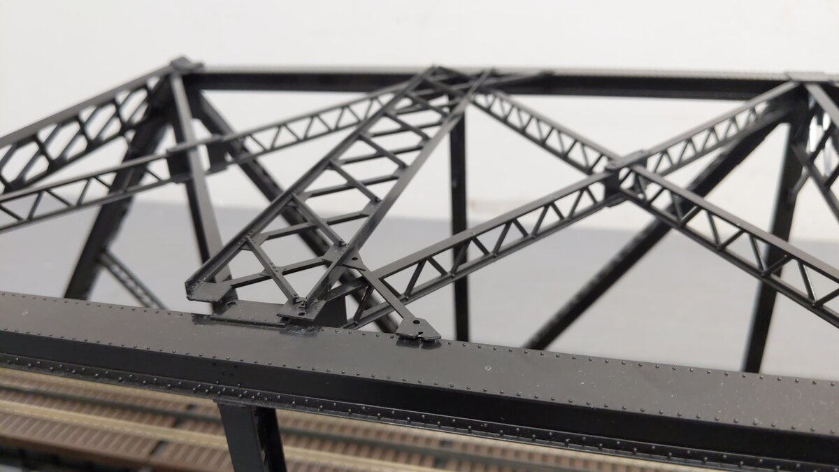 Atlas 6921 O Gauge Double Track Truss Bridge - 3-Rail EX