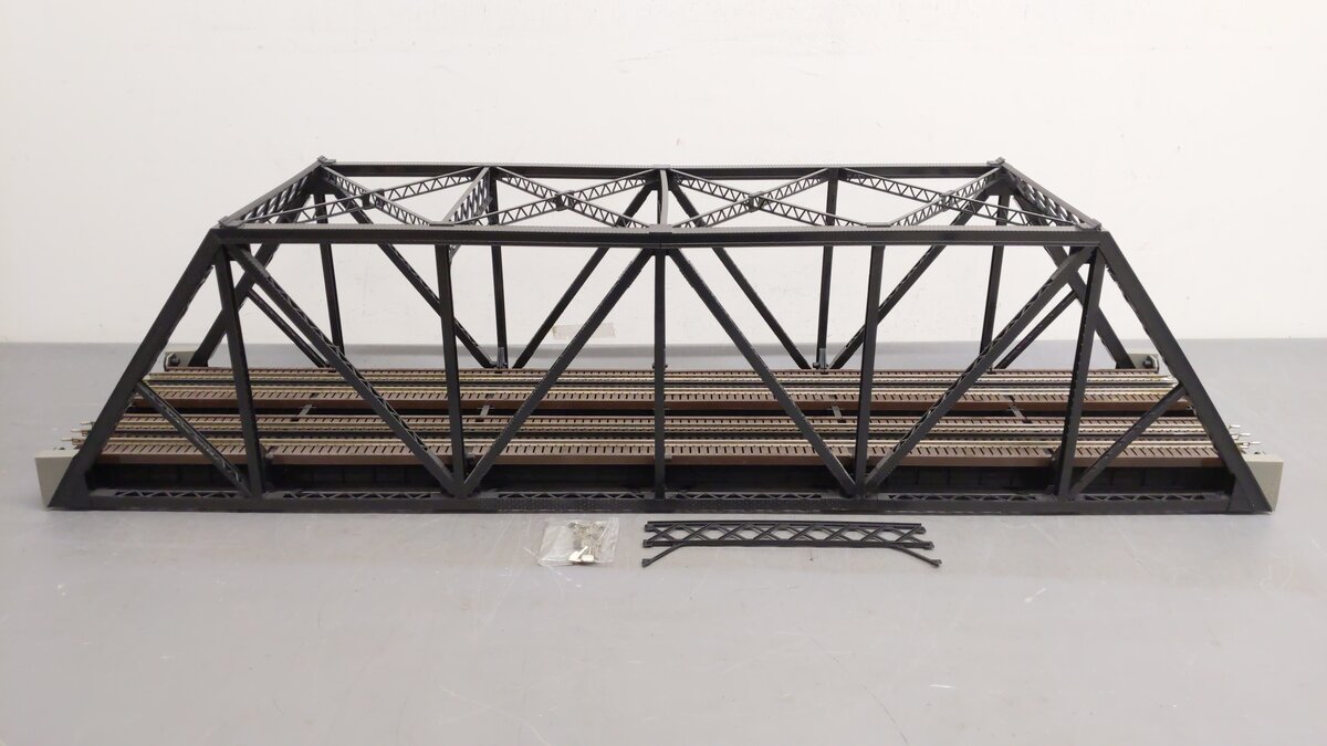 Atlas 6921 O Gauge Double Track Truss Bridge - 3-Rail EX