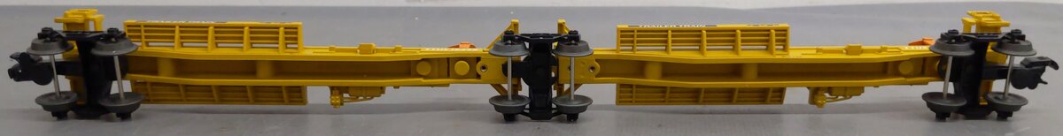 Lionel 6-16345 O TTUX Flatcar w/ Southern Pacific Trailers #16345 #16346 EX/Box