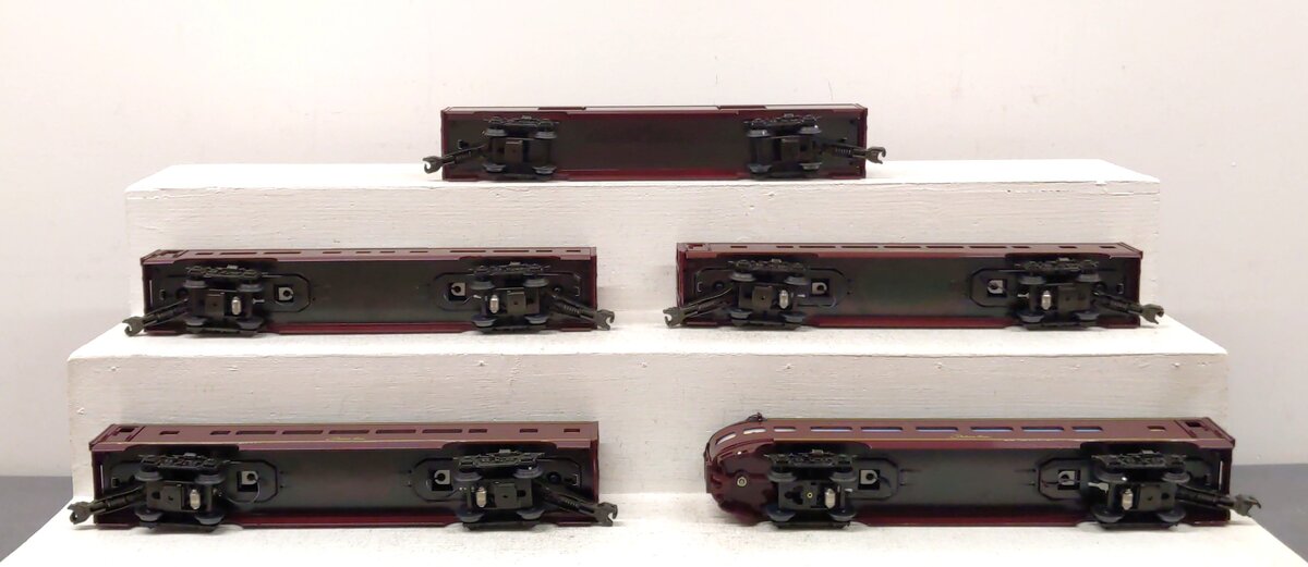 Williams 2800 O Gauge N&W Aluminum Powhatan Arrow Passenger Cars (Set of 5) LN/Box