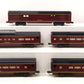 Williams 2800 O Gauge N&W Aluminum Powhatan Arrow Passenger Cars (Set of 5) LN/Box