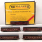 Williams 2800 O Gauge N&W Aluminum Powhatan Arrow Passenger Cars (Set of 5) LN/Box