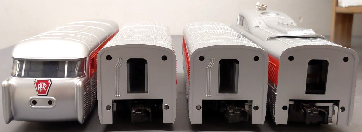 MTH 30-2210-1 Pennsylvania Aerotrain Diesel Passenger Train Set with PS 2.0 EX/Box