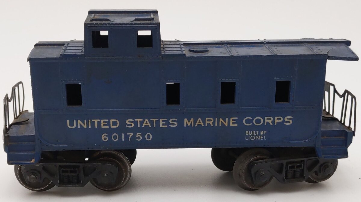 Lionel 6017-50 Vintage O USMC Blue Caboose