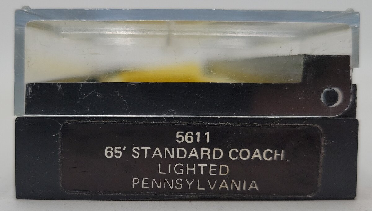 Bachmann 5611 N Pennsylvania 66' Lighted Coach Car #4311 EX/Box