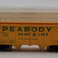 Life Like S785A N Scale Peabody Short Line 2 Bay Arch End Open Hopper PSL #6631 EX/Box
