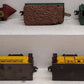 Lionel 1644 Vintage O 1862 Frontier Special Passenger Set w/1862T,3370,1866,1865 VG