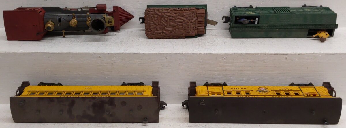 Lionel 1644 Vintage O 1862 Frontier Special Passenger Set w/1862T,3370,1866,1865 VG