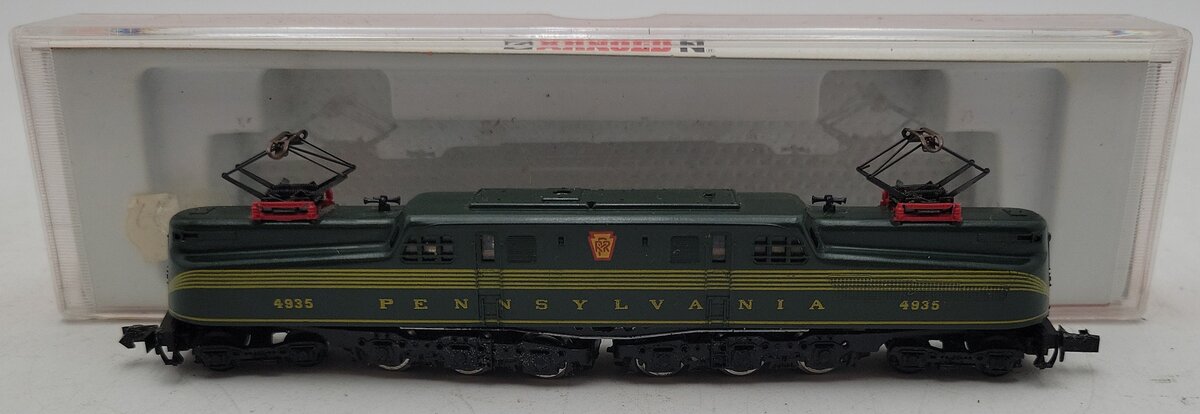 Arnold 5106 N Pennsylvania Tuscan 5-Stripe Electric Locomotive #4935 EX/Box