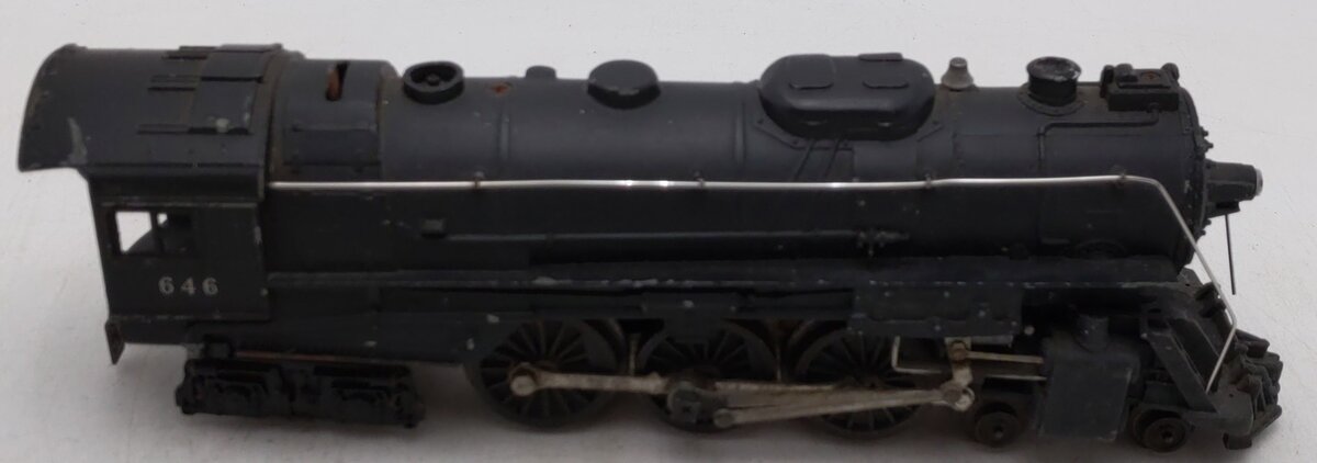 Lionel 646 Vintage O Gauge 4-6-4 Die-Cast Hudson Steam Locomotive