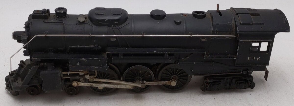 Lionel 646 Vintage O Gauge 4-6-4 Die-Cast Hudson Steam Locomotive