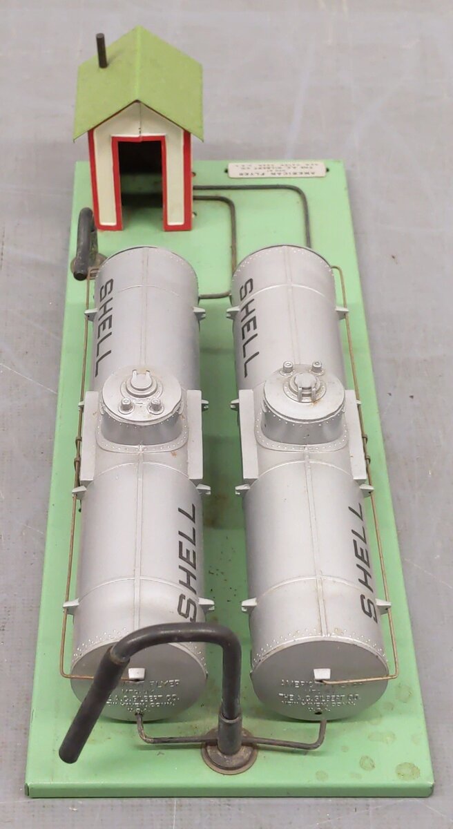 American Flyer 768 Vintage S Shell Oil Supply Depot VG