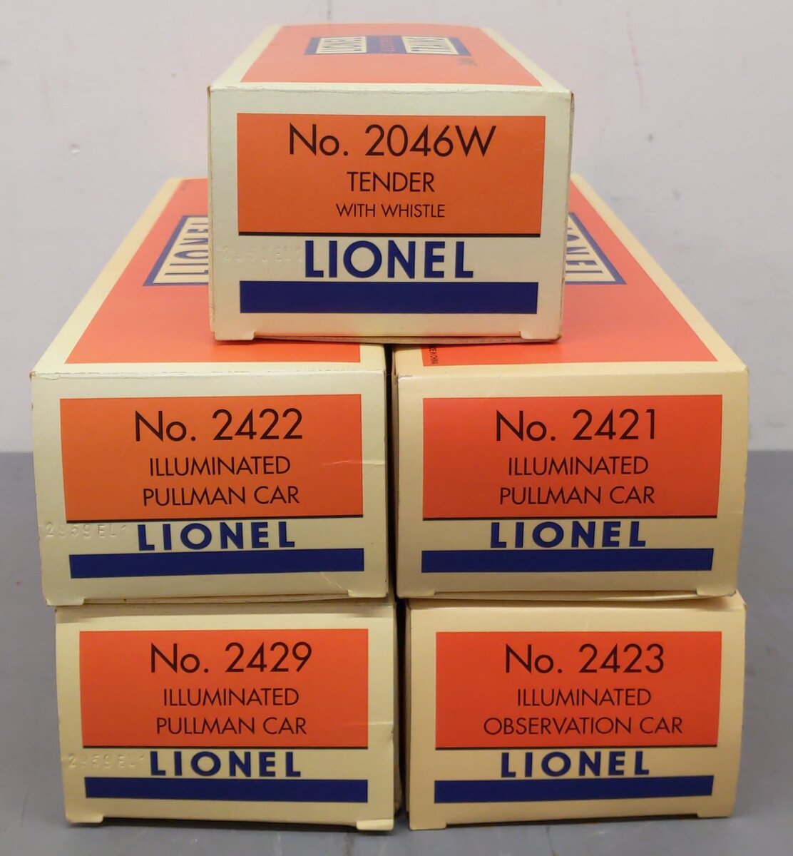 Lionel 6-31778 O Gauge Passenger Train Set #1484WS EX/Box