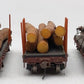 Bachmann/Other HO Scale Flat Cars w/Loads [5] VG