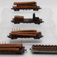 Bachmann/Other HO Scale Flat Cars w/Loads [5] VG
