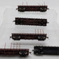 Bachmann/Other HO Scale Flat Cars w/Loads [5] VG