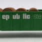 Lionel 6-9142 O-Gauge Republic Steel Gondola EX