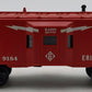 Lionel 6-9184 O Gauge Erie Bay Window Illuminated Caboose #9184 EX