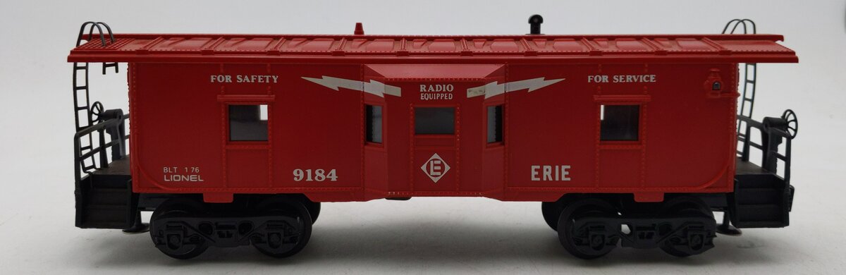 Lionel 6-9184 O Gauge Erie Bay Window Illuminated Caboose #9184 EX