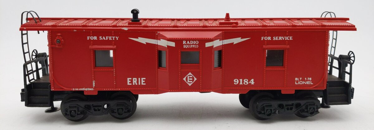 Lionel 6-9184 O Gauge Erie Bay Window Illuminated Caboose #9184 EX