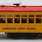 Lionel 60 Vintage O Lionelville Motorized Rapid Transit Trolley EX