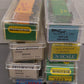 Assorted N Scale Freight Cars #20033,17107,49000,31200,438815,52559,3310 [8] EX/Box